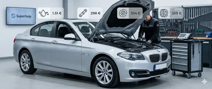 Колко струва обслужването и поддръжката на BMW F10 530d?