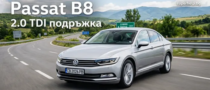VW Passat B8 2.0 TDI: Поддръжка, Разходи и Мнения (2026)